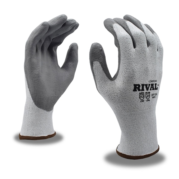 Cordova High-Performance Cut-Resistance, Steel, Glass Gloves, White HPPE/White PU, Rival, L, PR 3712L - main